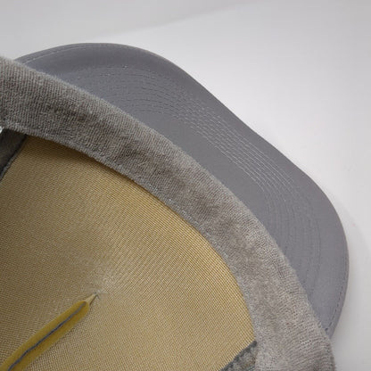 Vartan Snapback Mesh Back Rope Trucker Hat Gray One Size Solid Otto