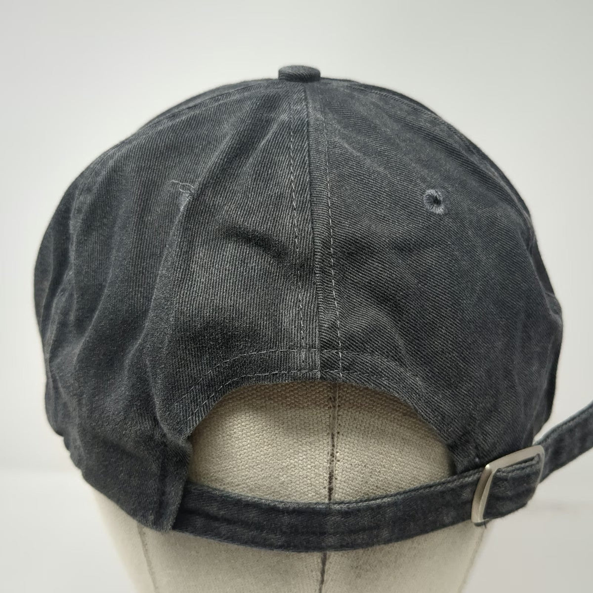 Pepsi Baseball Cap Gray One Size Tonal Logo Embroidered Slideback Adjustable Hat