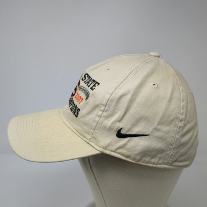 Nike Oregon State NCAA Beige One Size Cap Hat 2006 2007 College World Series
