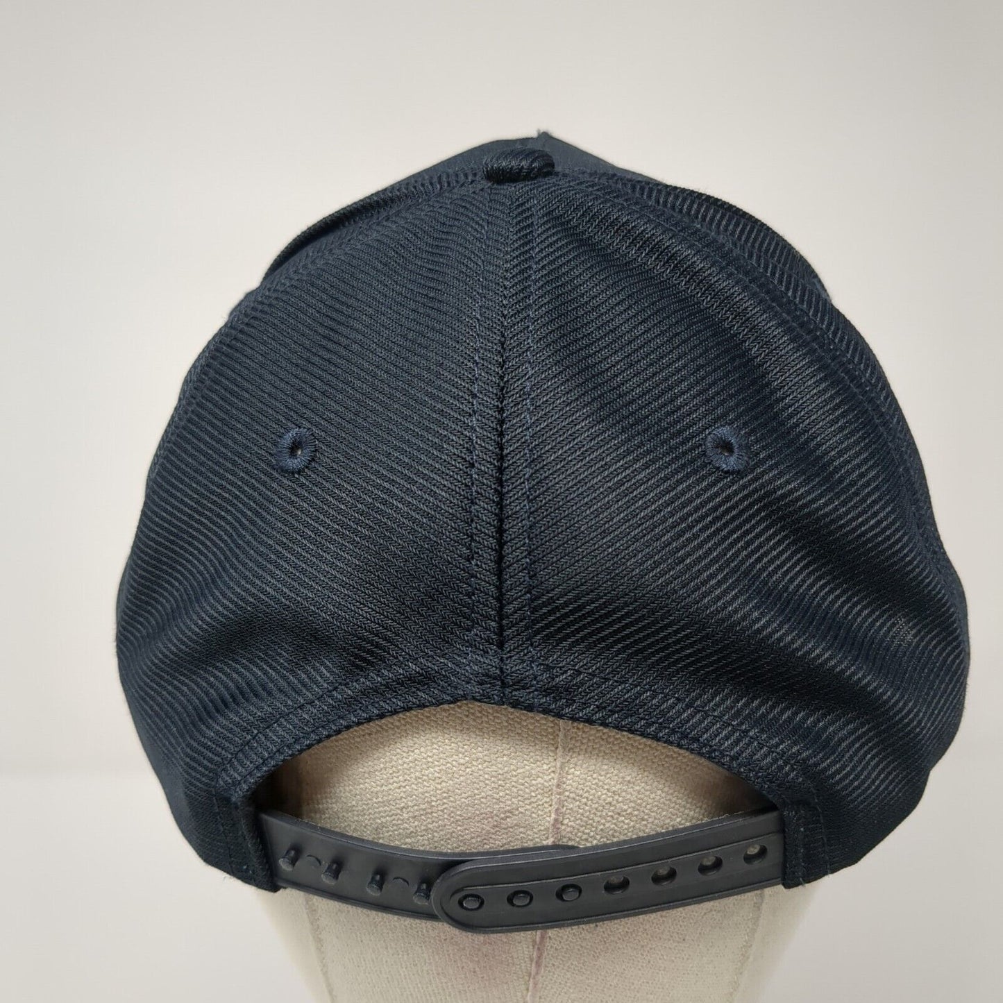 U.S Navy Veteran Snapback Hat Blue OS Adjustable Embroidered 6 Panel Eagle Crest
