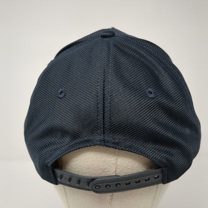 U.S Navy Veteran Snapback Hat Blue OS Adjustable Embroidered 6 Panel Eagle Crest