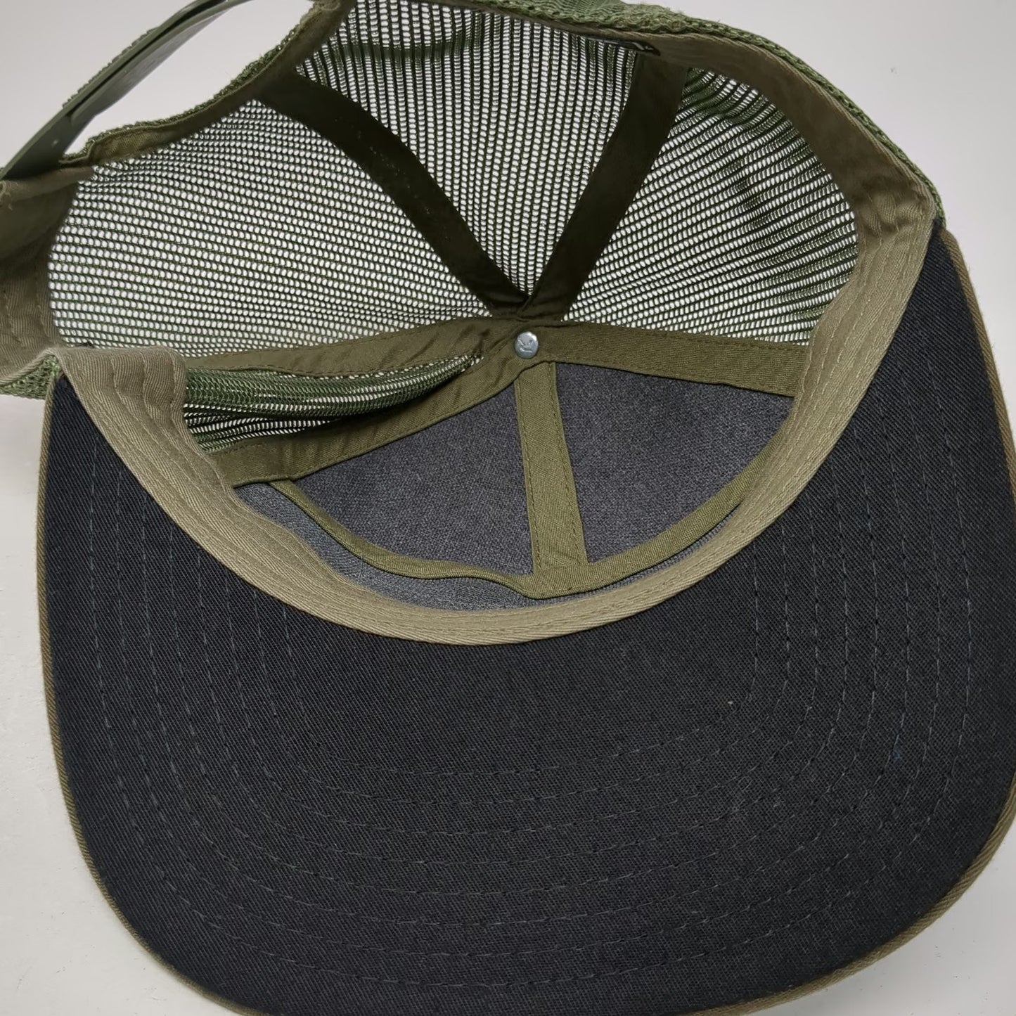 Richardson Trucker Hat Green One Size Gordy's Hwy 30 Music Fest Camo Snapback