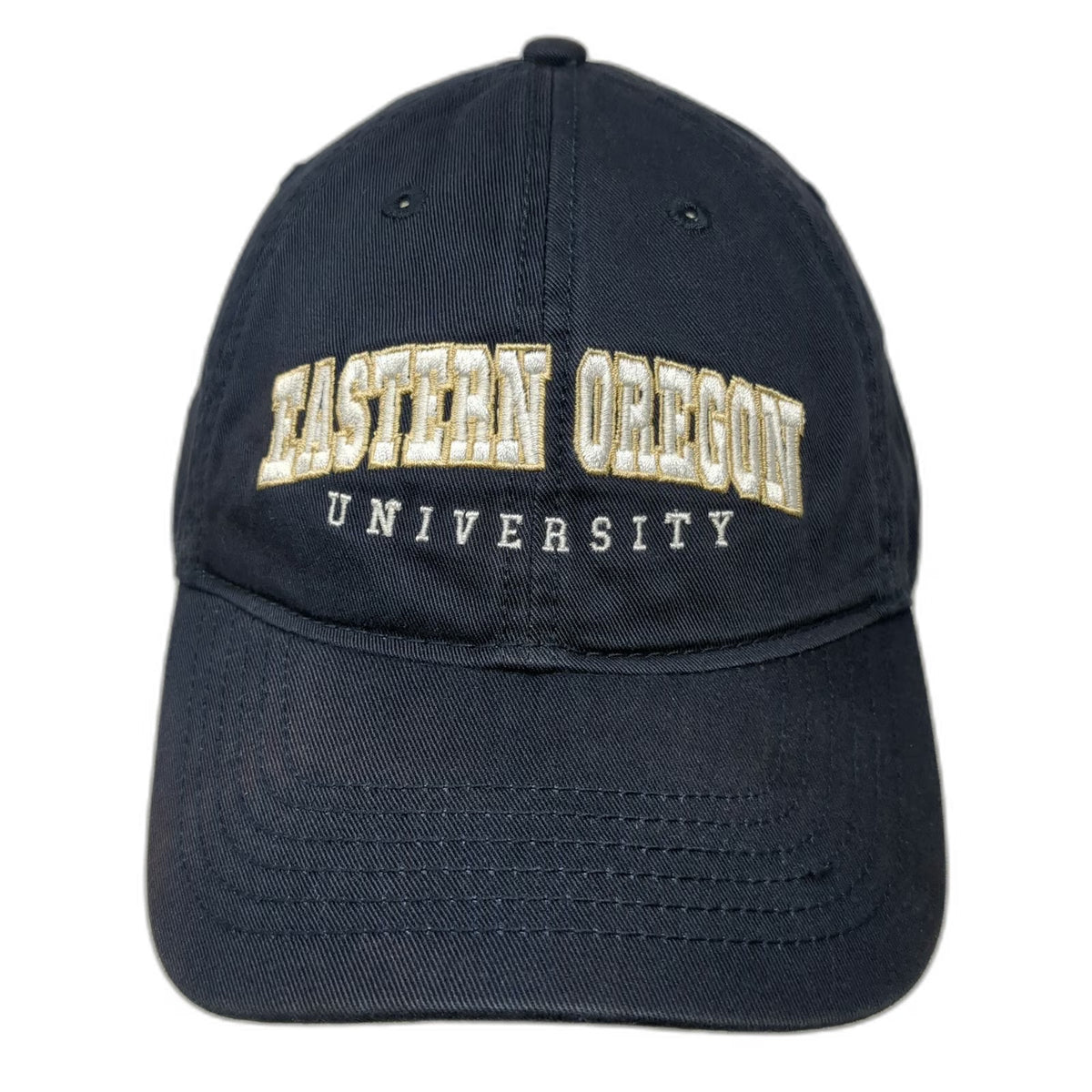 Legacy Eastern Oregon University NCAA Cap Blue Gold White One Size Slideback Hat