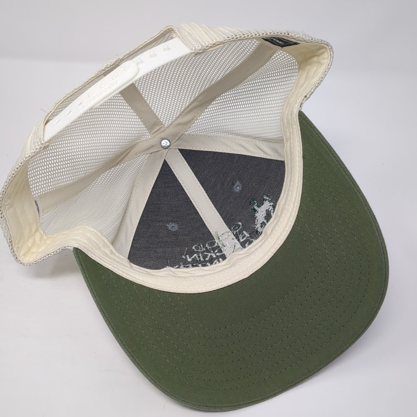 Good Buckin' Country Snapback Mesh Back Trucker Hat Multi Large Richardson