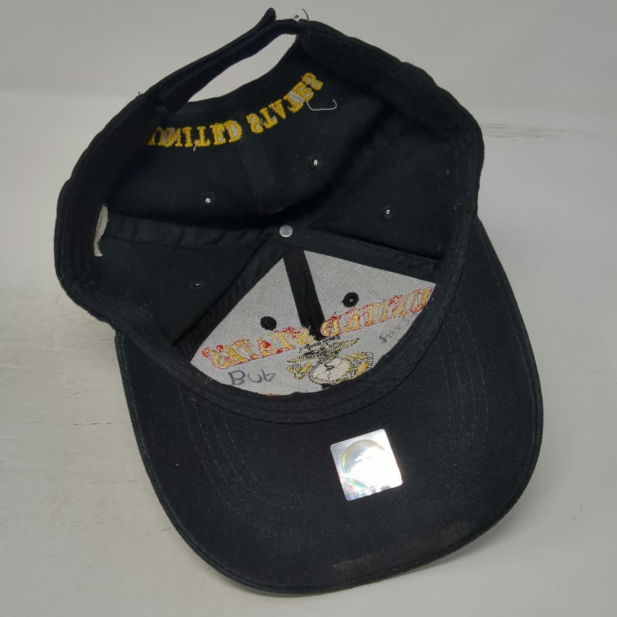 Eagle Emblems Baseball Cap Black One Size US Marine Corps The Few The Proud Hat