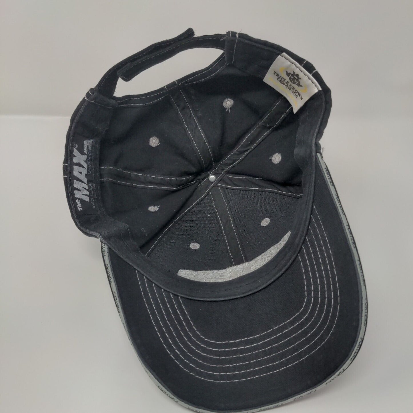 Porters Custom Cabinets Strapback Hat Black OSFA Adjustable Embroidered Max Hat