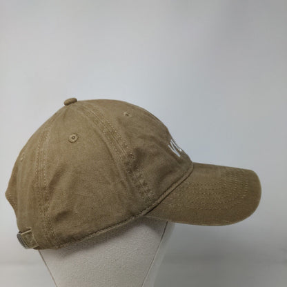 Vuori Slideback Hat Greenish-Tan One Size Embroidered Adjustable 6 Panel
