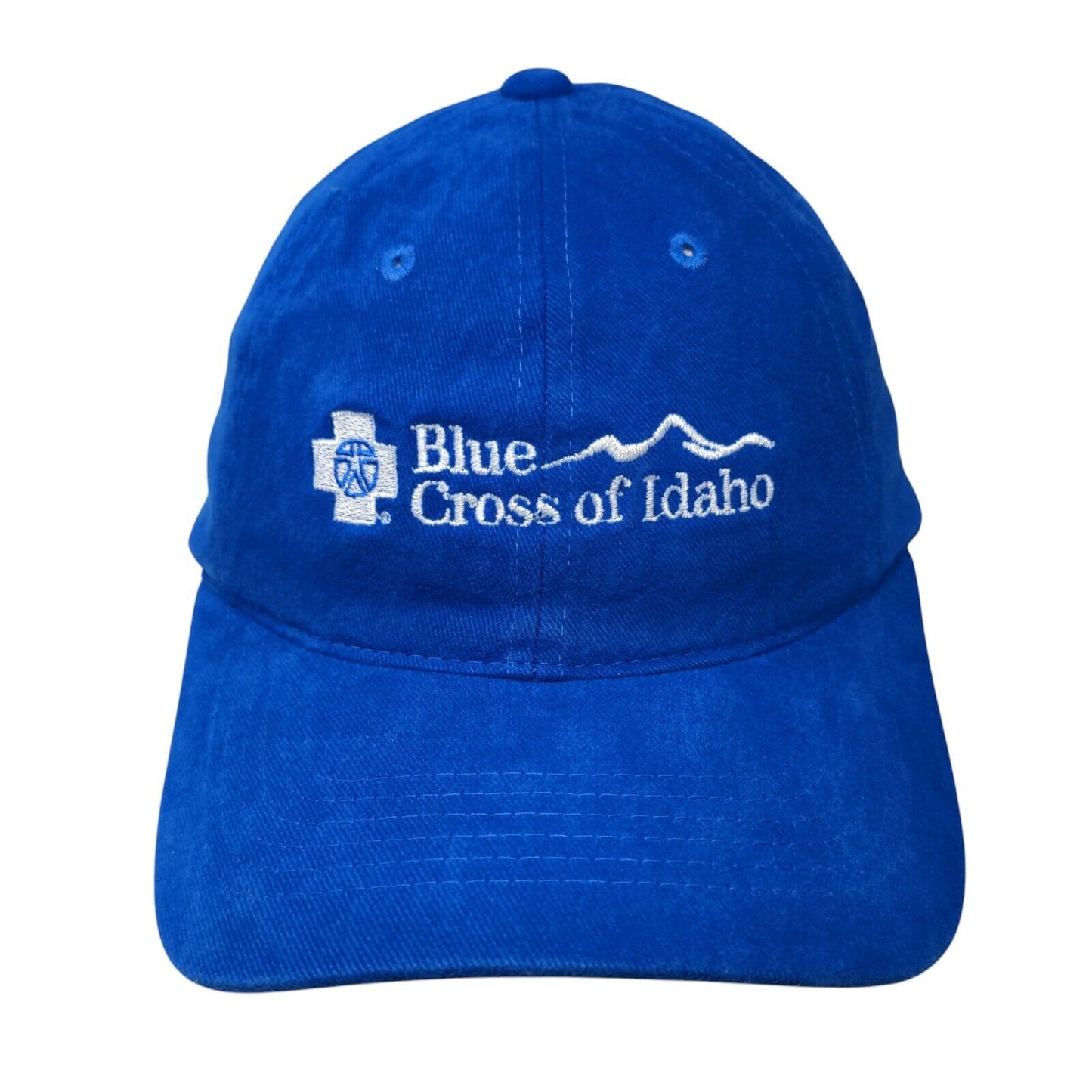 Blue Cross Of Idaho Slideback Hat Blue OSFA Adjustable Embroidered Sportsman