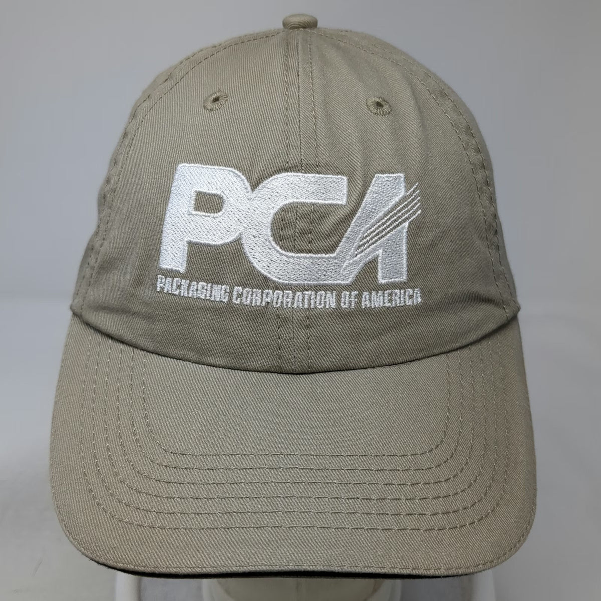 Port & Company PCA Packaging Corp of America Baseball Cap Beige One Size Hat