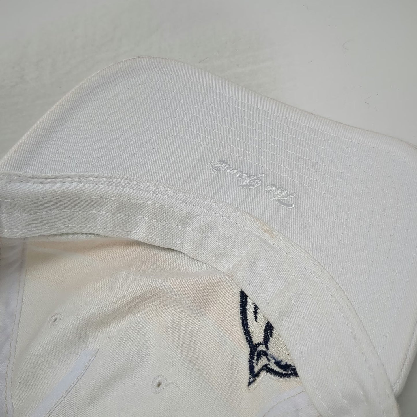 Texas State Bobcats NCAA The Game Cap White One Size Mesh Stripes Slideback Hat