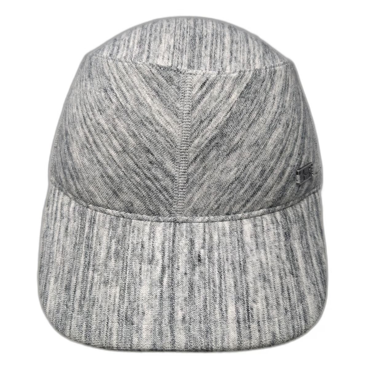 Under Armour Army Cap Gray One Size Heathered Fabric Metal Logo Strapback Hat