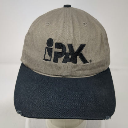 Richardson Baseball Cap Brown Black One Size iPAK Idaho Cotton Slideback Hat