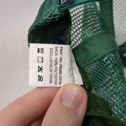Cotopaxi Trucker Hat Green One Size Mesh Back Organic Cotton Snapback Mountain