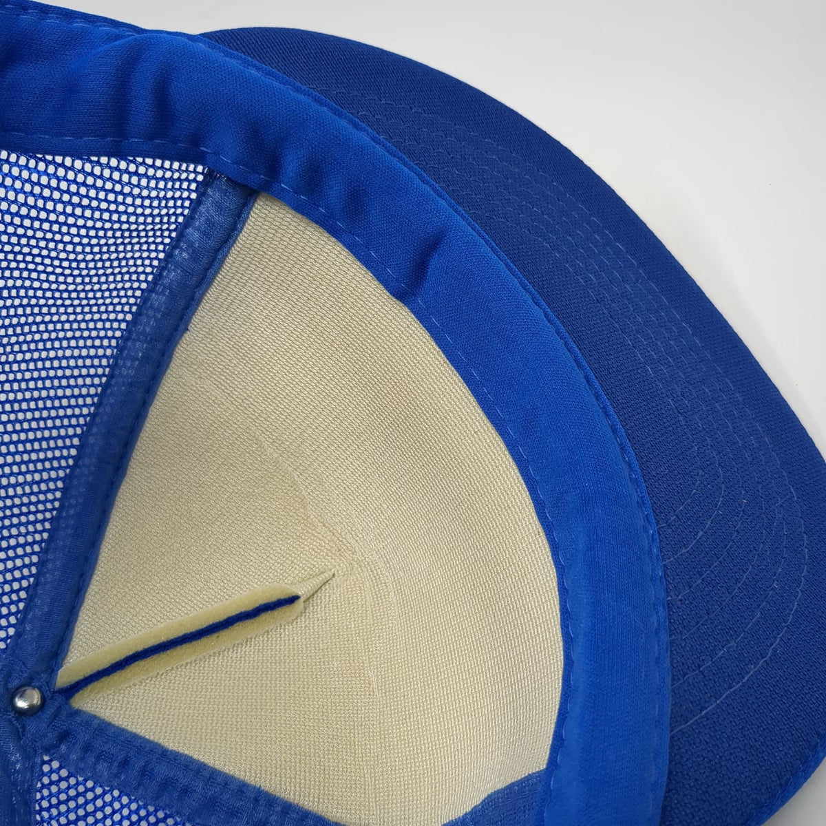 K-Studio Trucker Hat Blue Mesh Snapback Pioneer Wagon Logo Rope Trim Vintage