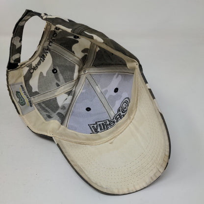 O'Reilly Auto Parts Strapback Hat Camouflage One Size Embroidered 6 Panel