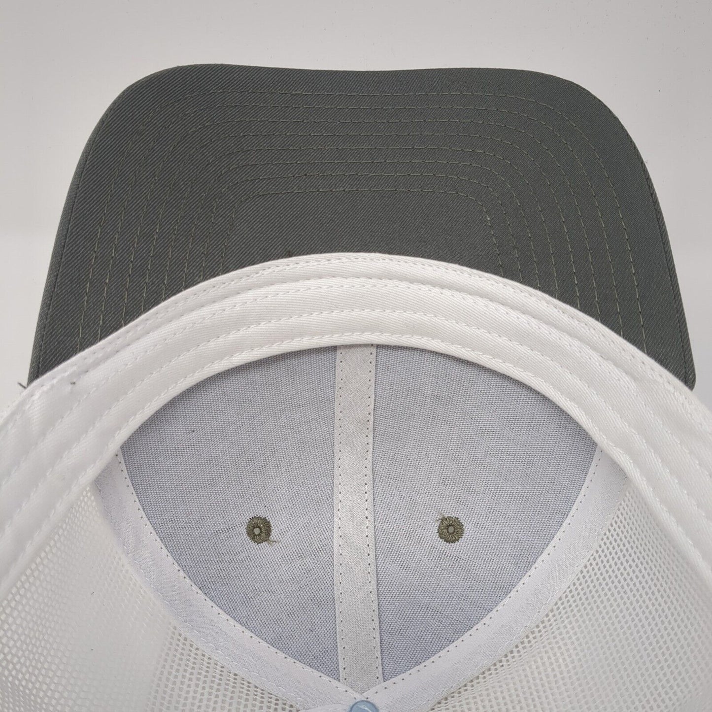 Little Pinkie's Baked Goods Coffee Trucker Hat Gray One Size Mesh Back