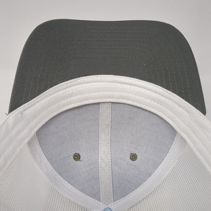 Little Pinkie's Baked Goods Coffee Trucker Hat Gray One Size Mesh Back