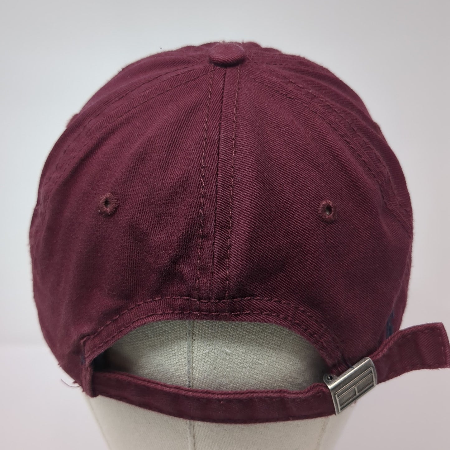 Tommy Hilfiger Logo Slideback Hat Red One Size Embroidered Outdoor