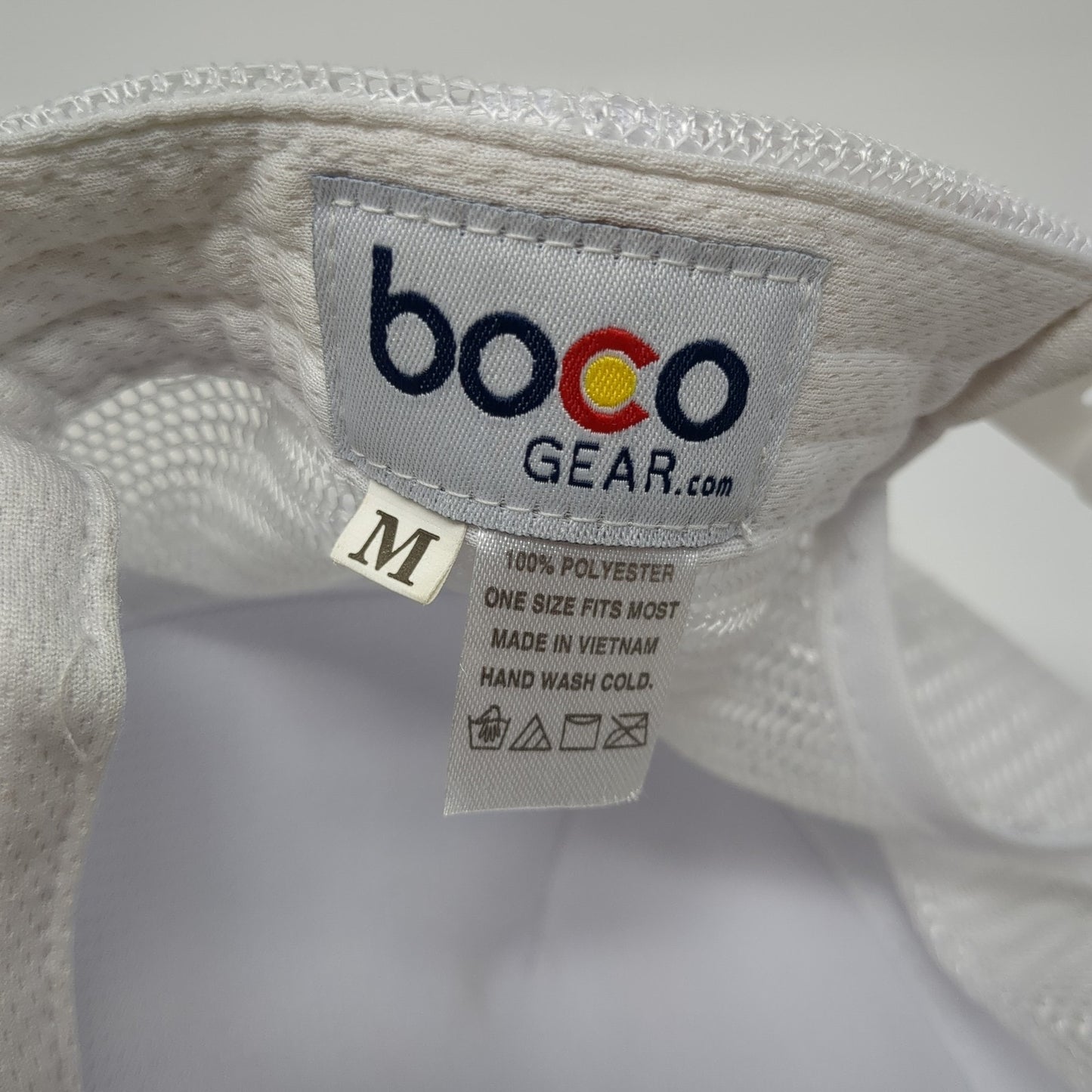 Palisades Ultra Snapback Mesh Back Trucker Hat Blue Medium Boco Gear