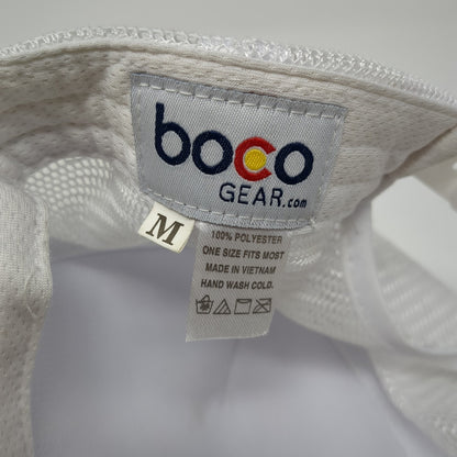 Palisades Ultra Snapback Mesh Back Trucker Hat Blue Medium Boco Gear