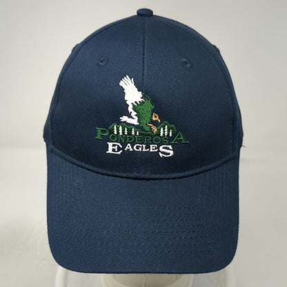 Port & Company Baseball Cap Blue One Size Strapback Eagle Mountain Forest Hat