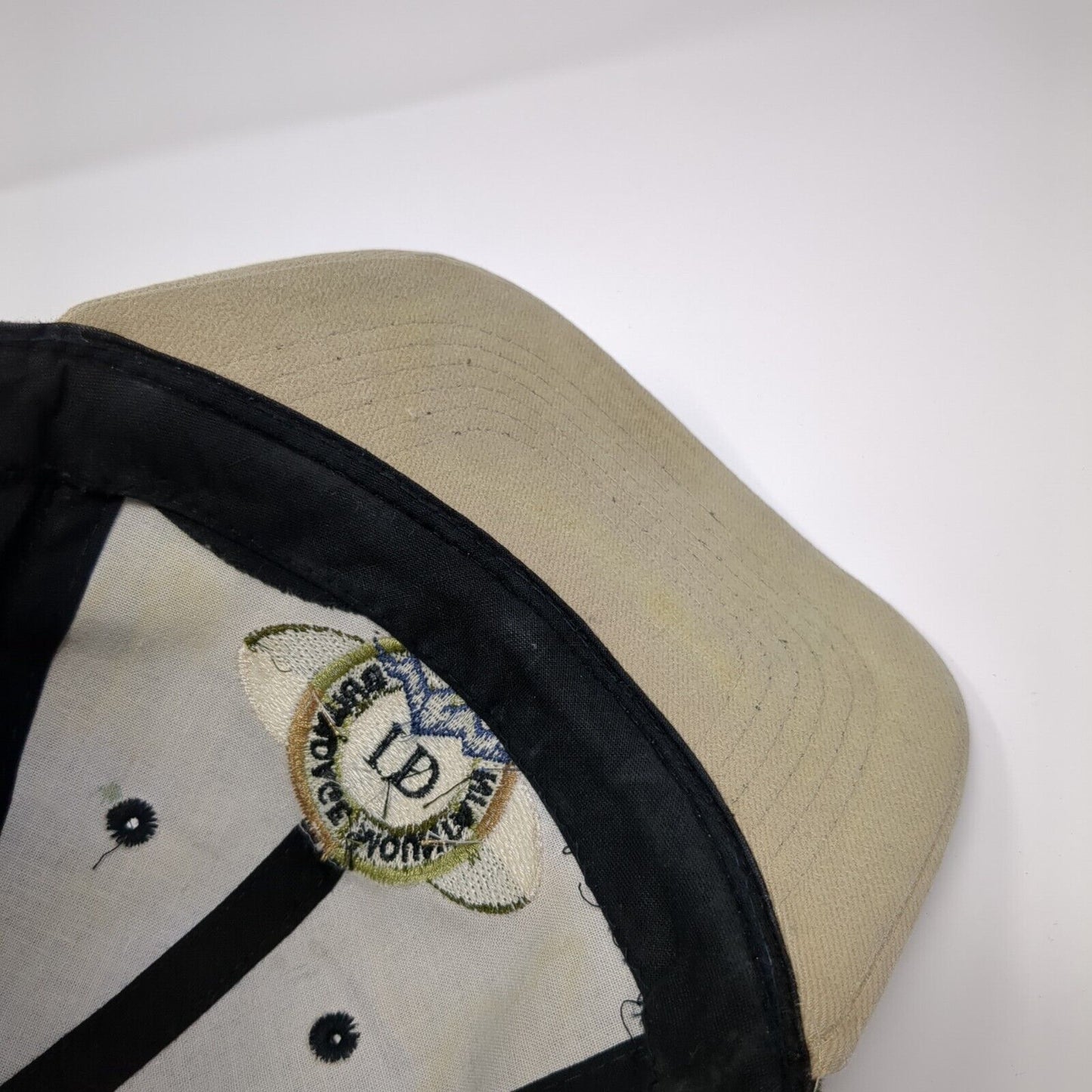 Brundage Mountain McCALL Idaho Slideback Hat Black OS Adjustable Embroidered