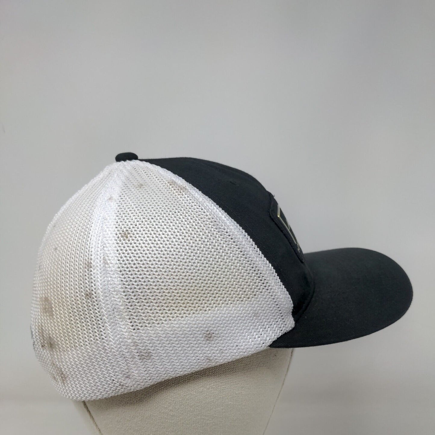 PFG Performance Fishing Gear Fitted Trucker Hat Black S/M Mesh Back
