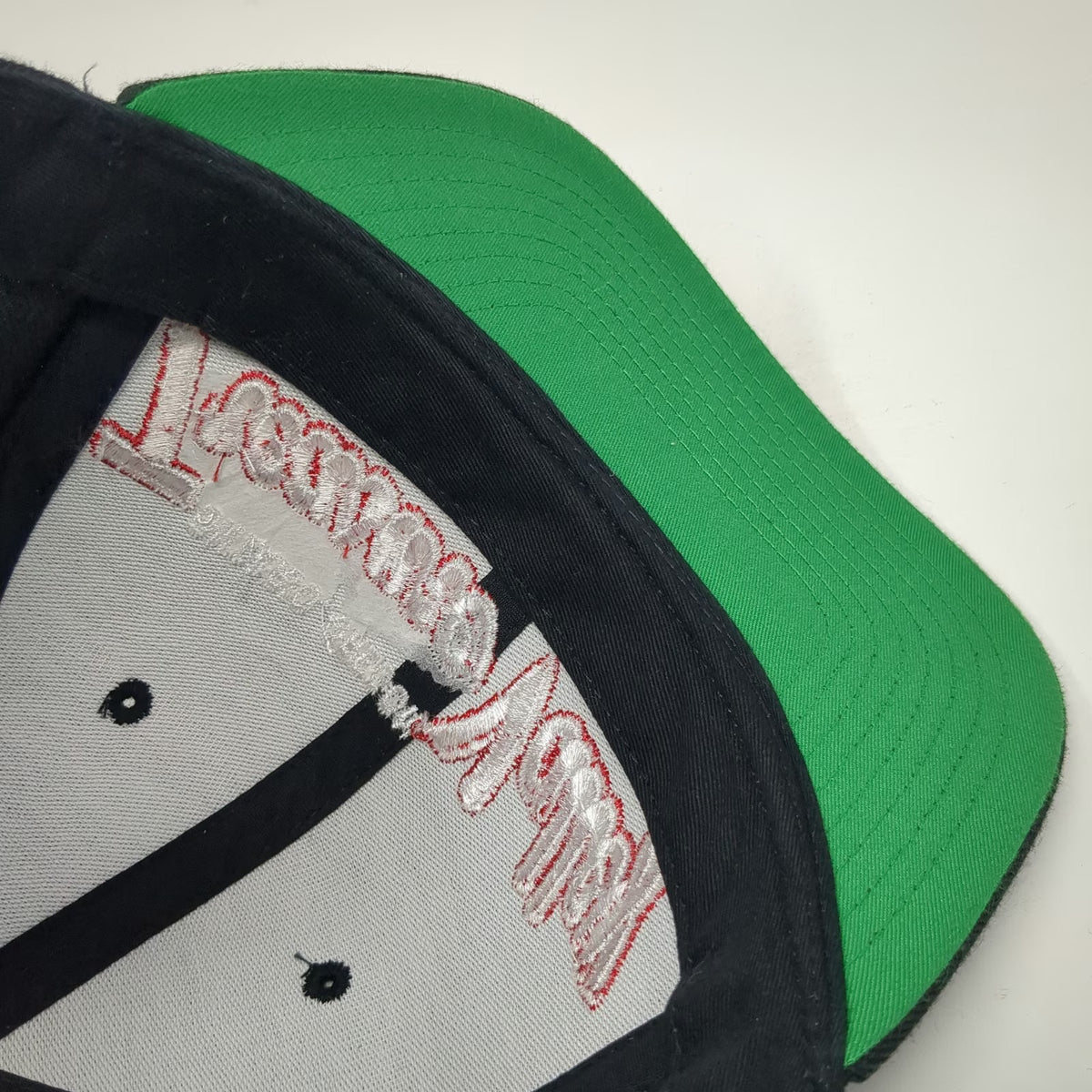Yupoong Snapback Hat Black One Size Treasure Valley Ontario Oregon Green Brim