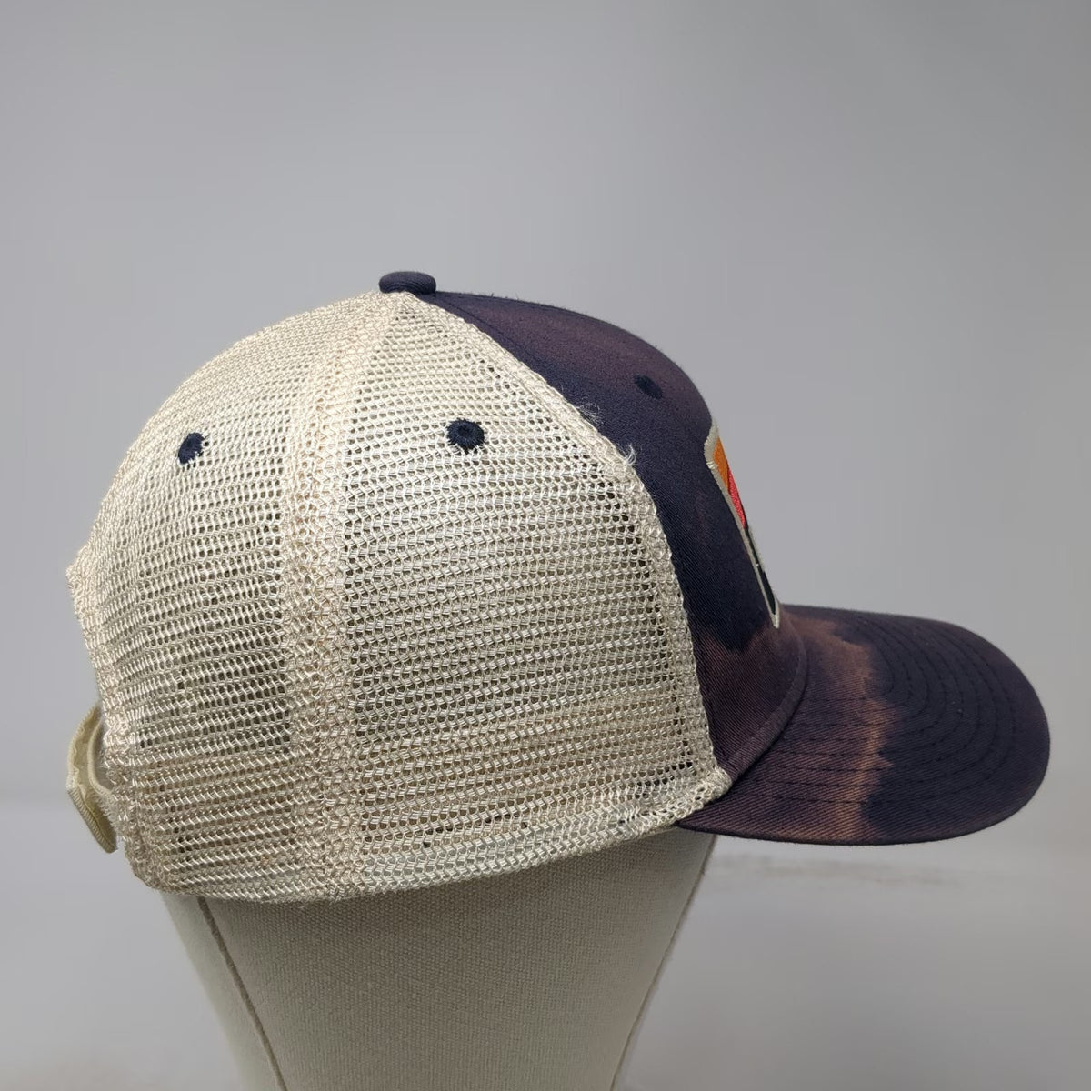 Ouray Baseball Cap Blue OSFM Picabo Idaho Mountain Landscape Mesh Strapback Hat