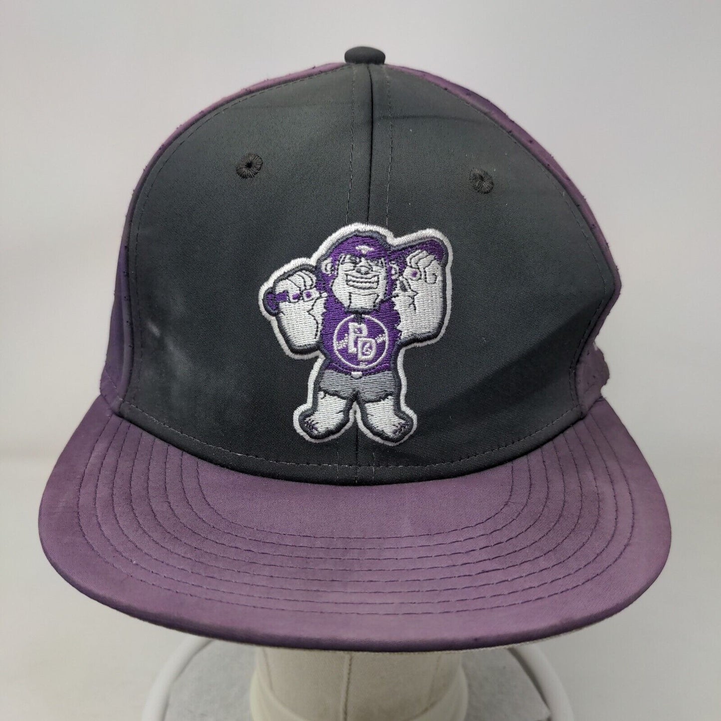 The Game Pro Giants Fitted Hat Purple Black Size L Embroidered Logo