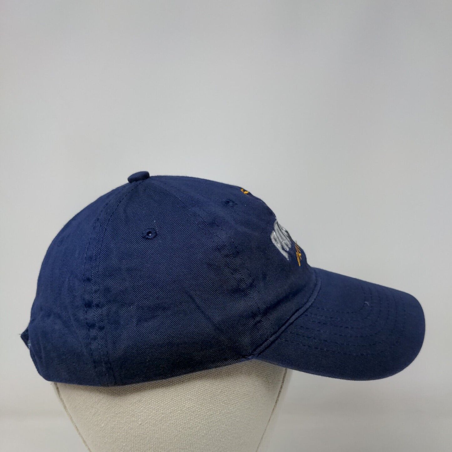Paradise Progreso Strapback Hat Blue One Size Embroidered Adjustable