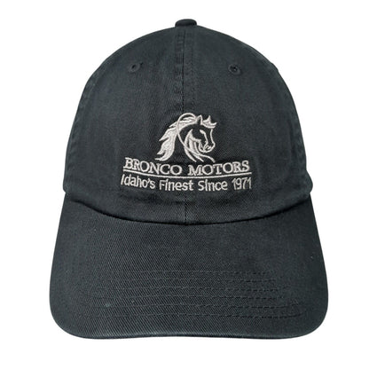 Bronco Motors Idaho's Finest Since 1971 Fitted Hat Black L/XL Port Authority