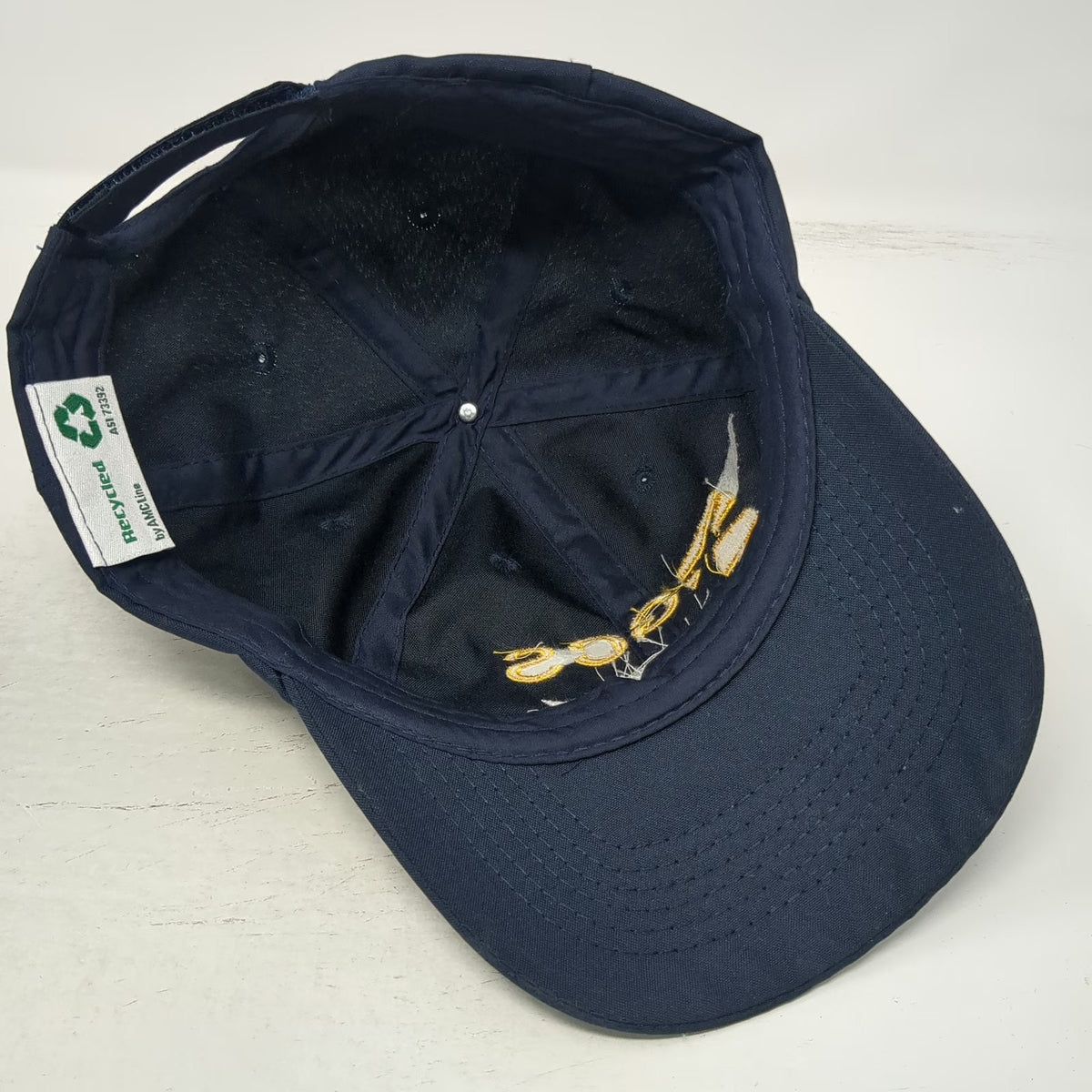 AMC Line Lockheed Martin GCS Baseball Cap Blue One Size Recycled Strapback Hat