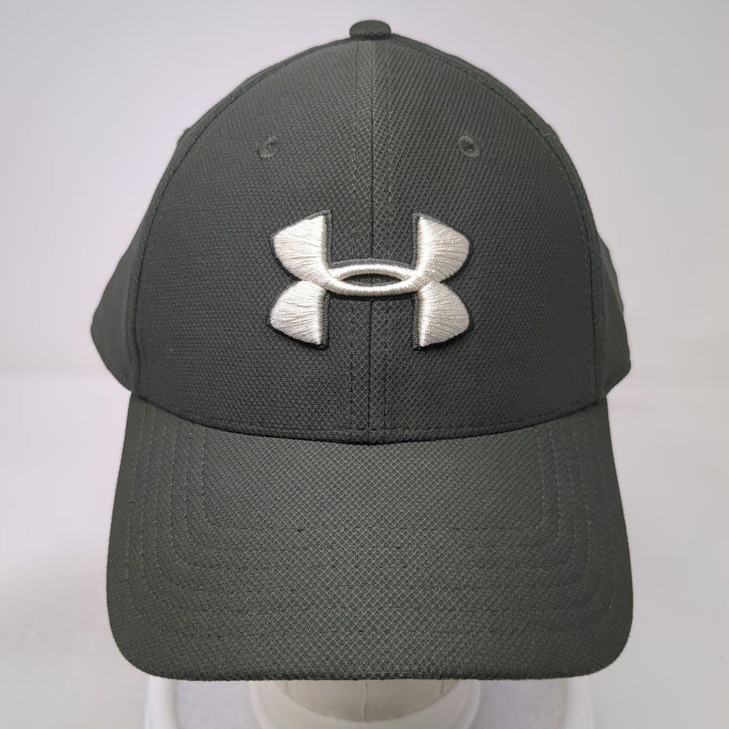 Under Armour Baseball Cap Green XL Embroidered Logo Stretch Fit Athletic hat