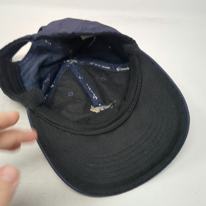 TaylorMade Baseball Cap Blue One Size Peacock Embroidered Strapback Hat