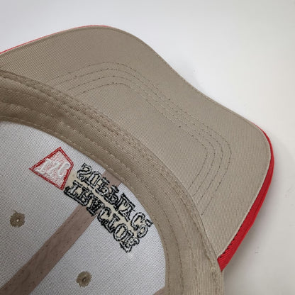Tractor Supply Co Beige Baseball Cap One Size Since 1938 Logo Slideback Hat