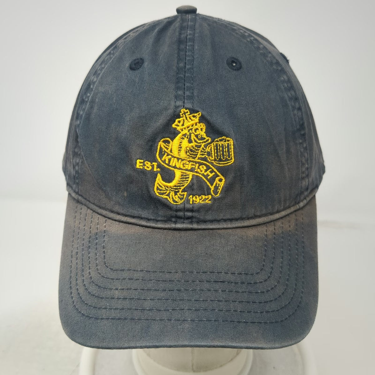 Pacific Headwear Baseball Cap Blue One Size Kingfish Pub Cafe Slideback Hat