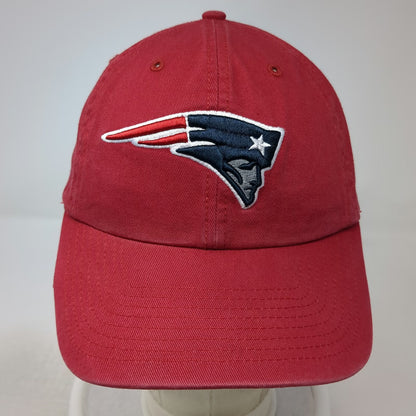 '47 Brand New England Patriots NFL Red M Relaxed Fit Cap Hat Embroidered Logo