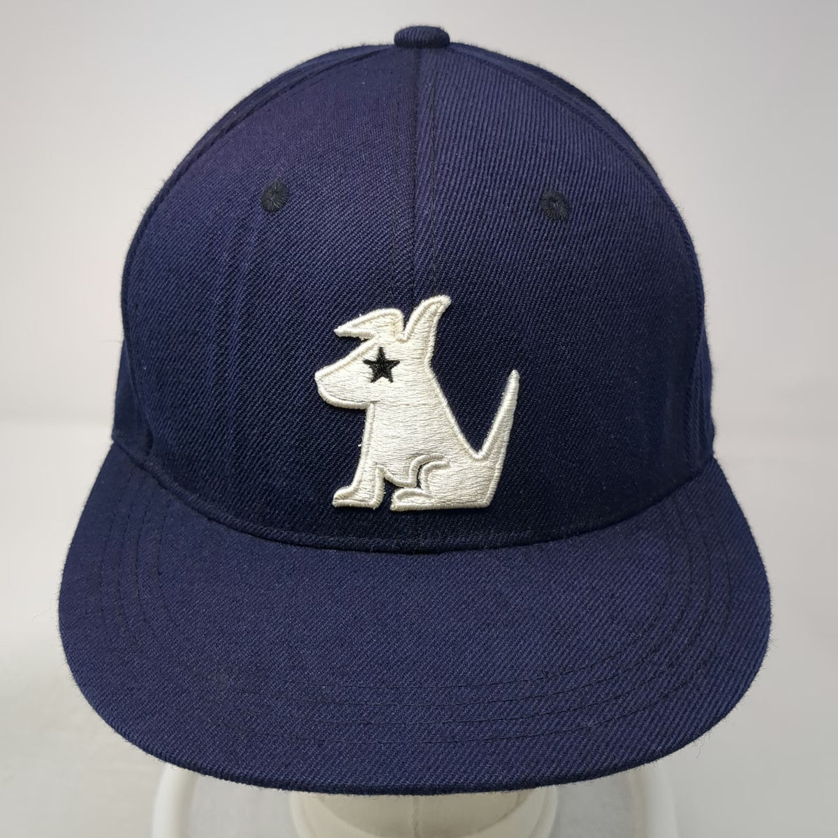 Select Design Baseball Cap Blue XL Sirius Satellite Radio Dog Mascot Fitted Hat