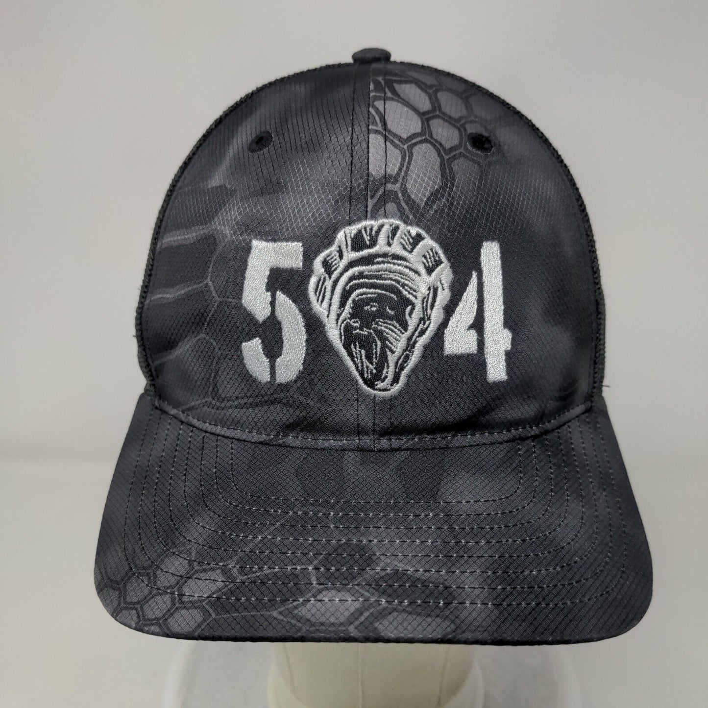 504 Snapback Mesh Back Trucker Hat Multi One Size Embroidered Richardson