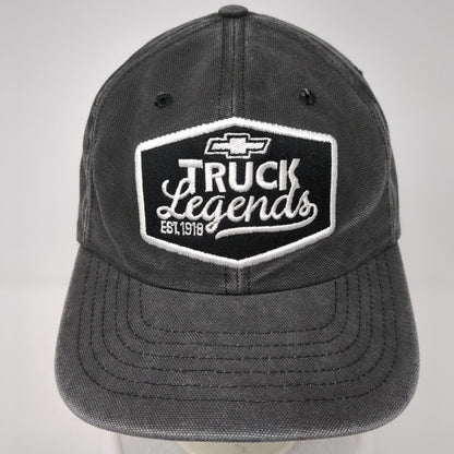 Truck Legends Est. 1918 Slideback Hat Gray OS Adjustable Embroidered 6 Panel
