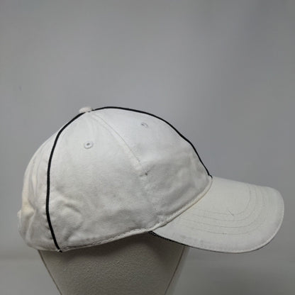 Tahoe Strapback Hat White One Size Embroidered Adjustable 6 Panel