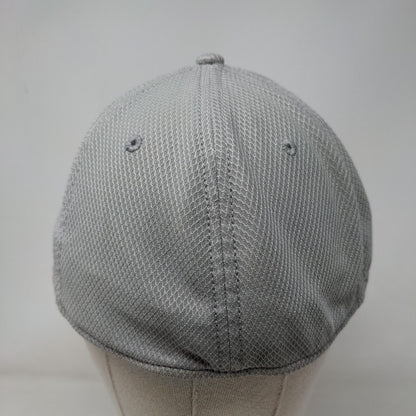 Titleist Fitted Hat Gray Large-XL Embroidered New Era 6 Panel Vent Holes