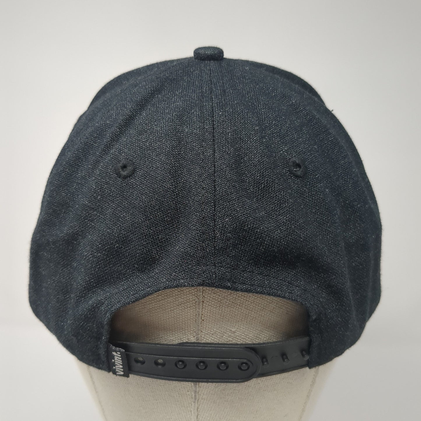 Vivint Strapback Baseball Cap Black One Size Adjustable Embroidered Provo Utah