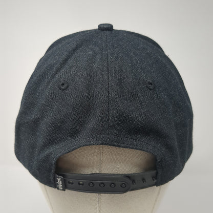 Vivint Strapback Baseball Cap Black One Size Adjustable Embroidered Provo Utah