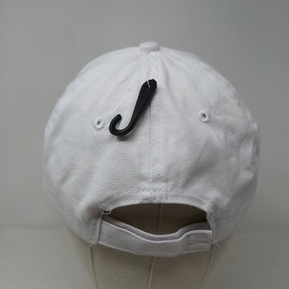 Beach Mart Men's Strapback Hat White SZ Small Embroidered Outer Banks N Carolina