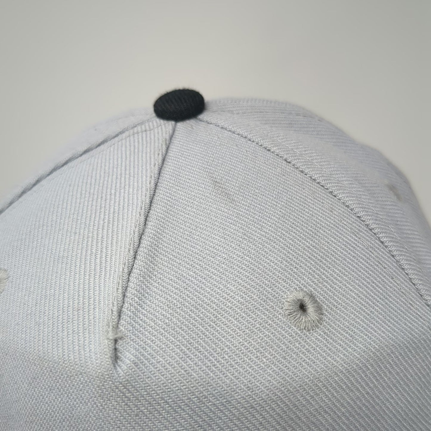 Jordan 5 Panel Gray One Size Snapback Paint Splatter Flat Brim Jumpman Logo Hat