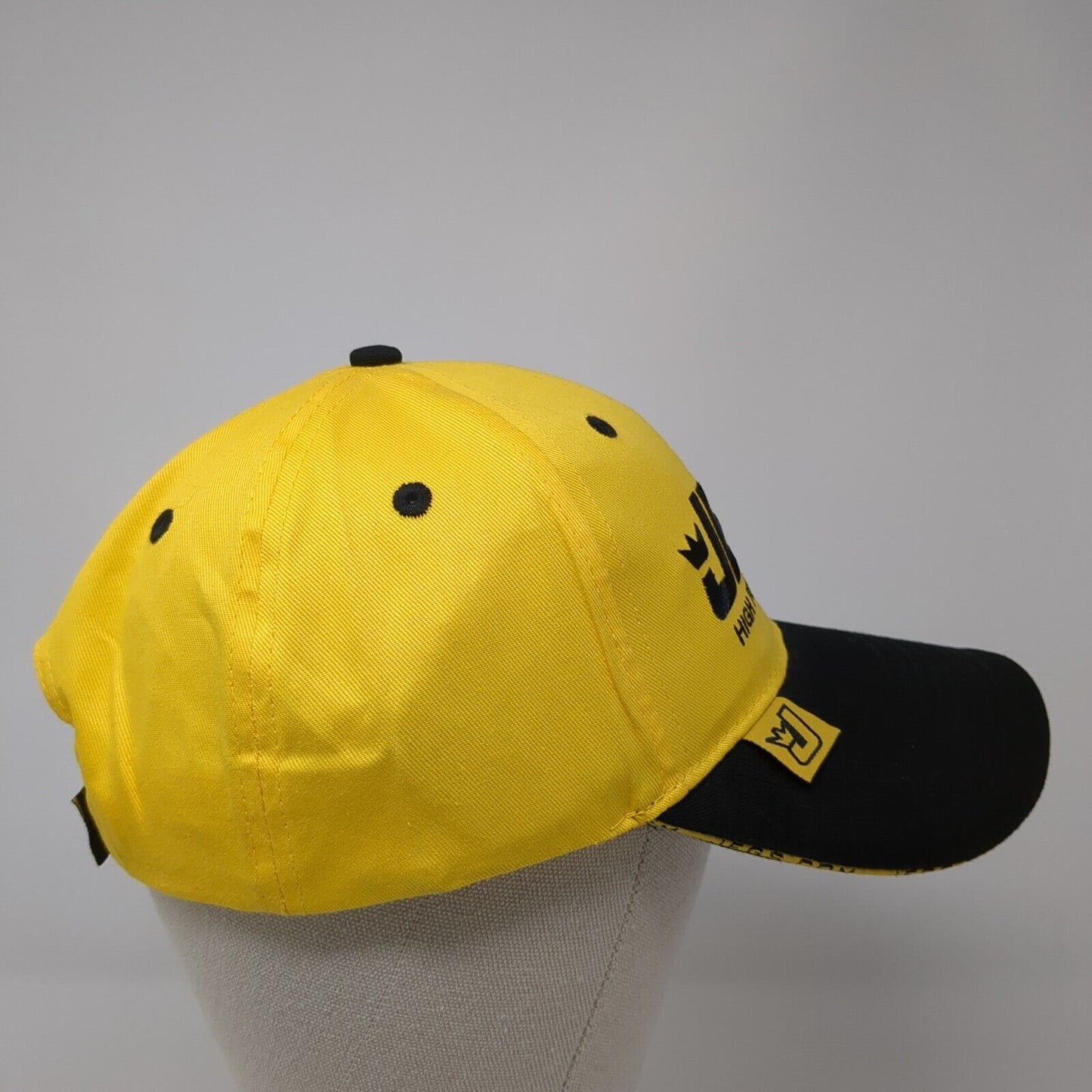Jegs High Performance Strapback Hat Yellow OSFA Embroidered Colorblock