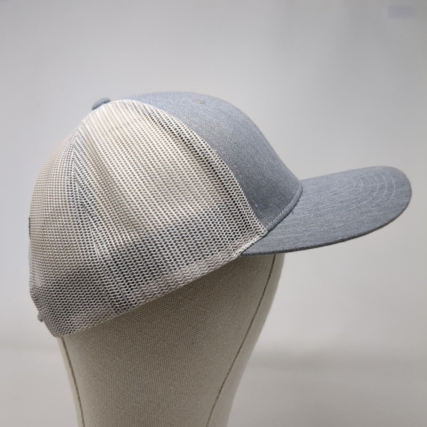 W Ontario OR Snapback Trucker Hat Gray One Size Adjustable Mesh Back Richardson