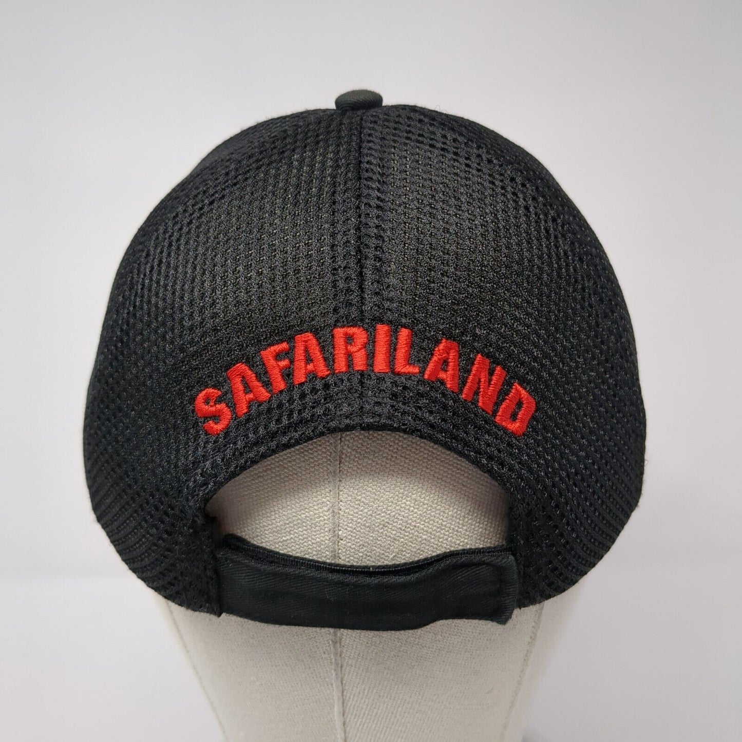 Safariland Strapback Mesh Back Hat Black One Size Embroidered Otto